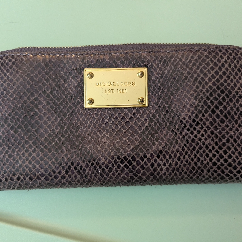 Michael Kors Snakeskin Wallet